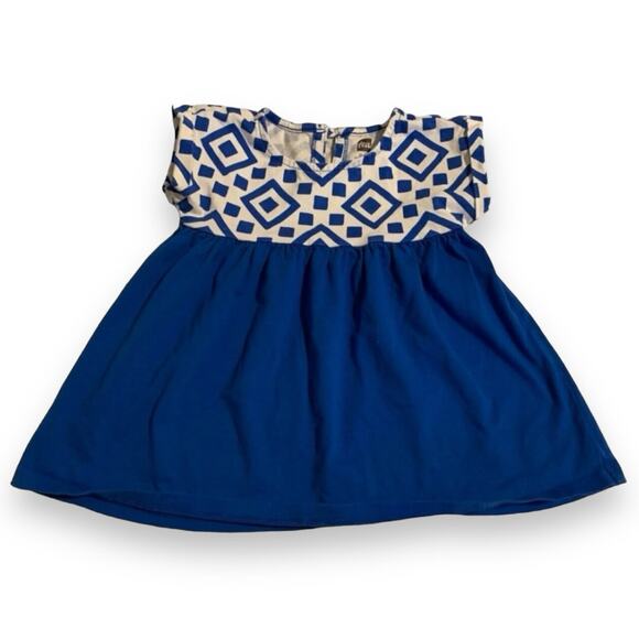 Tea Collection VGUC Greek Tile Dress. 12-18 Months. - Picture 1 of 1
